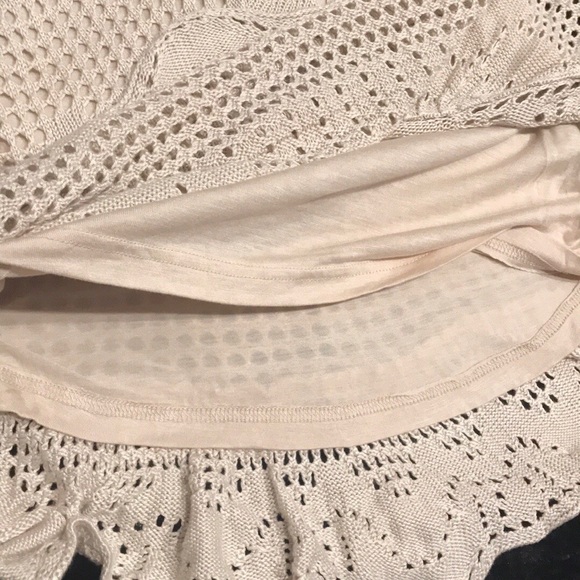 Free People Wowza Crocheted Mini Dress.  XS - Picture 8 of 12